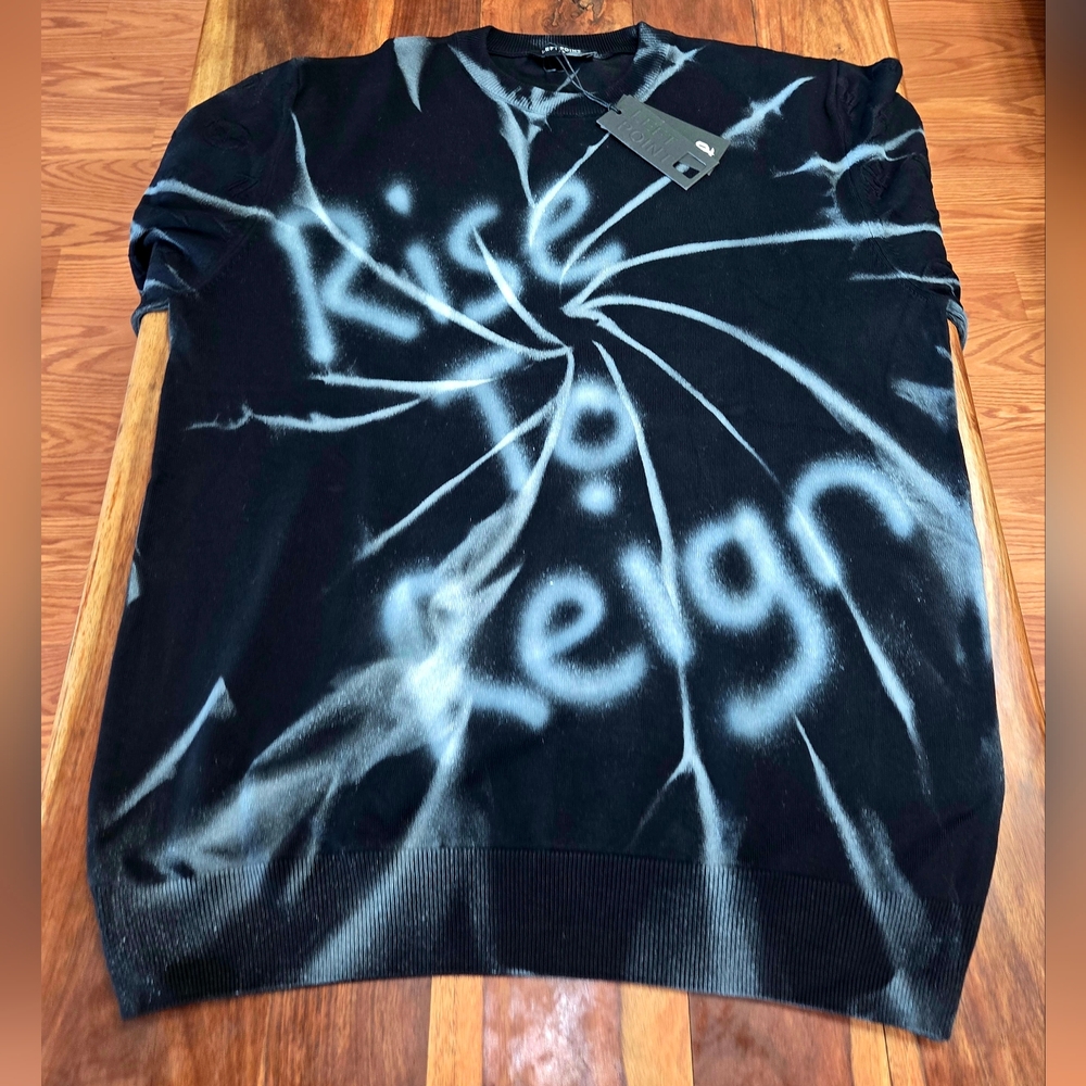 Left Point Men's Black Sweater
